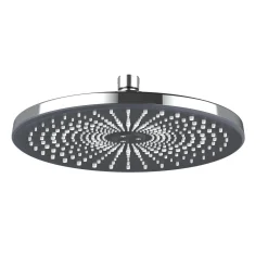 Soffione doccia Vortex 1 getto cromo/nero