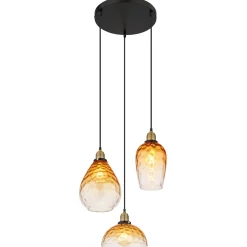 Sospensione Salvy 3 luci Ø 460x1500 mm