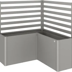 Sostegno per piante Biohort per forma a L 150 cm Grigio quarzo met 2 pz