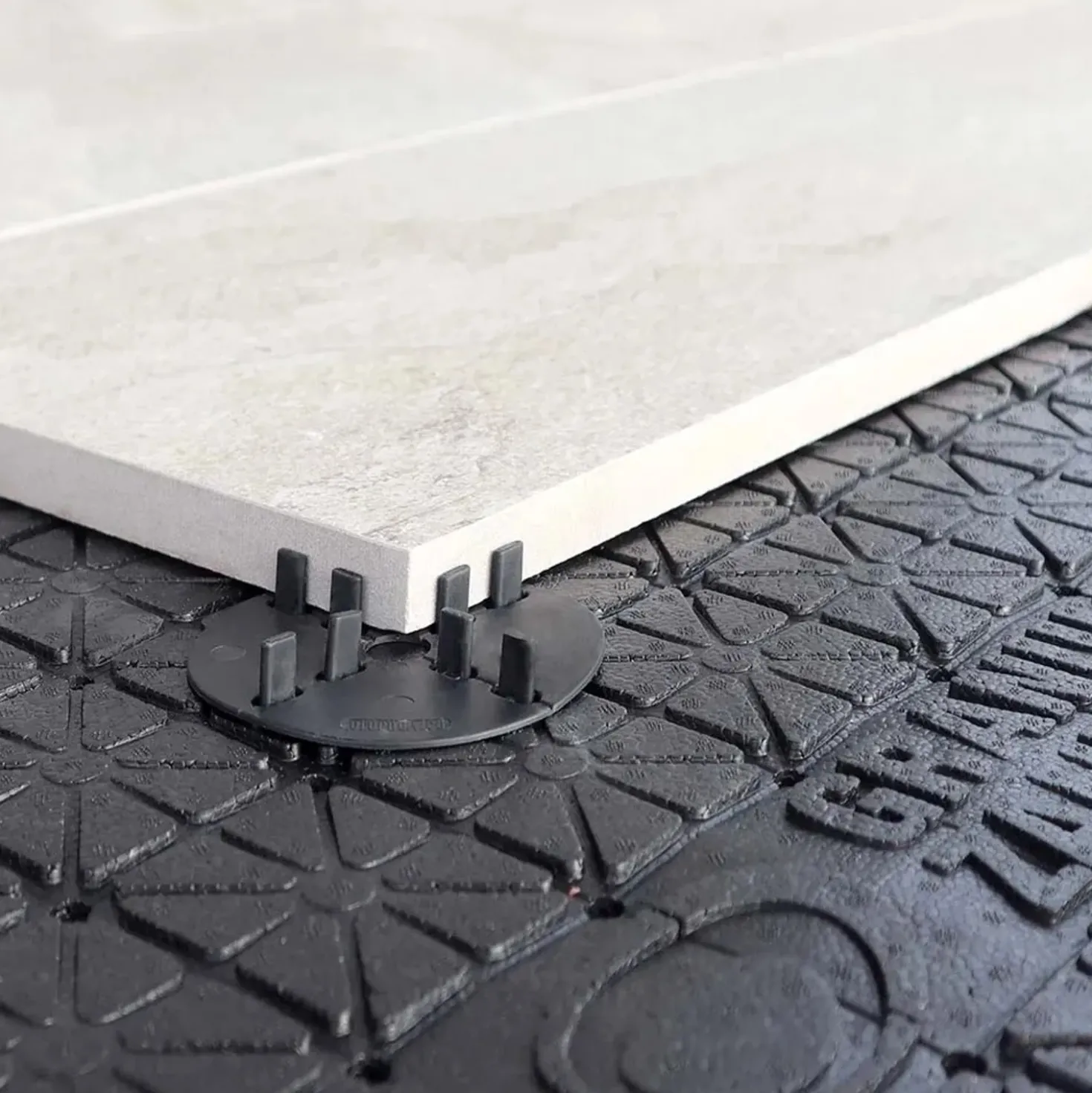 Sotto pavimento universale Fast Base nero 110x75 cm