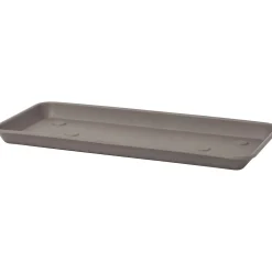 Sottocassetta rettangolare Omnia in plastica 51x23x3 cm Beige scuro