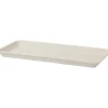 Sottocassetta rettangolare Omnia in plastica 65x30x4 cm bianco pietra