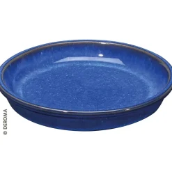 Sottovaso in terracotta smaltata Azulejos Deroma Ø 25 cm