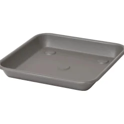 Sottovaso quadro Omnia 30 cm grigio fumo