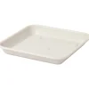 Sottovaso quadro Omnia 30 cm bianco pietra