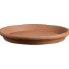 Sottovaso terracotta impermeabile ø 11 cm