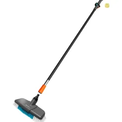 Spazzola con manico Gardena Cleansystem Hard antracite