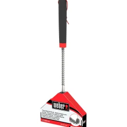 Spazzola per barbecue Weber 3 lati nero rosso 46 cm
