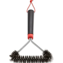 Spazzola per barbecue Weber 3 lati nero rosso 30 cm
