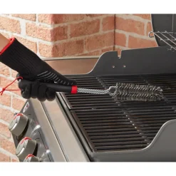 Spazzola per barbecue Weber con setole in acciaio 47x6 cm