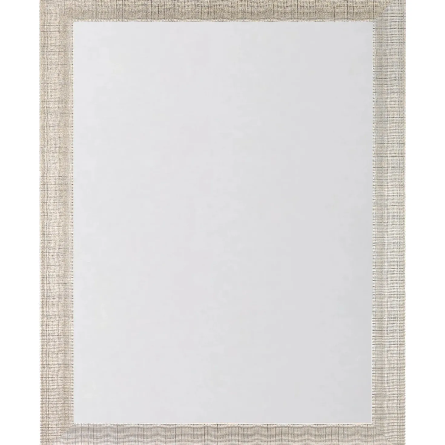 Specchiera Longhi argento 60x80 cm