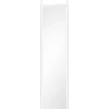 Specchio Bea da appendere bianco con Cornice e ganci inclusi