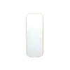 Specchio con cornice dorata 30x80x1,5 cm oro