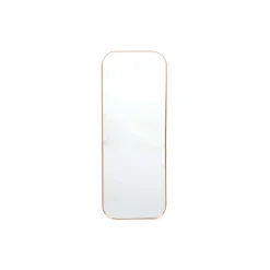 Specchio con cornice dorata 30x80x1,5 cm oro