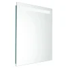 Specchio con illuminazione integrata 100x70 cm