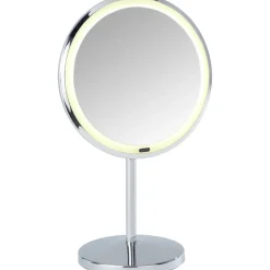 Specchio con luci LED Wenko Onno ingranditore cromo