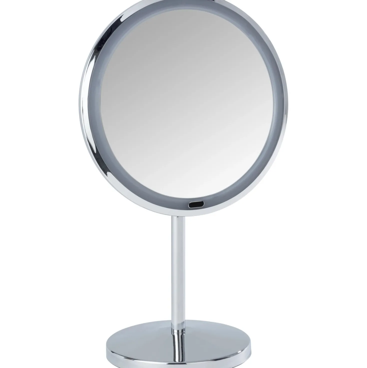 Specchio con luci LED Wenko Onno ingranditore cromo