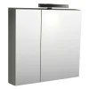 Specchio contenitore a 2 ante 70x15x68 cm