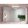 Specchio contenitore bagno 3 ante Akira 120x70x15,5 cm