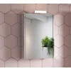 Specchio contenitore bagno 1 anta Akira 70x51,5x15,5 cm