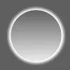Specchio da bagno con illuminazione integrata rotondo Ø 80 x P 2.5 cm