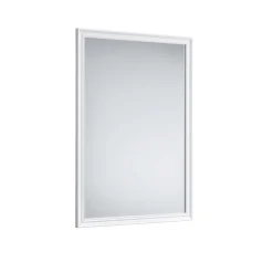 Specchio da parete Karina rettangolare bianco 50x70 cm