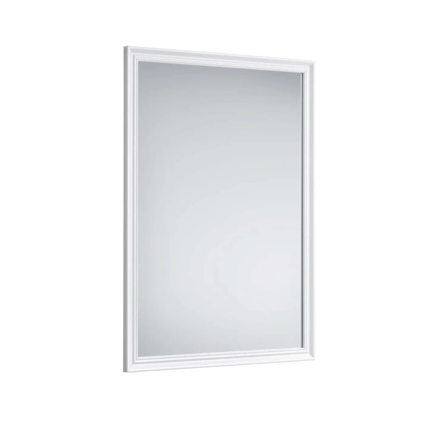Specchio da parete Karina rettangolare bianco 50x70 cm