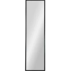 Specchio da parete Milo 40x150 cm nero