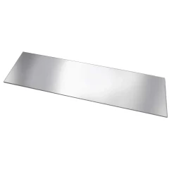 Specchio in acrilico Rettangolo 33x100 cm argento
