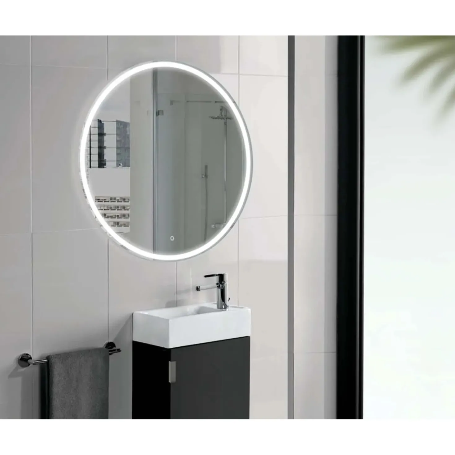 Specchio Led bagno Mia Round ø 60 cm