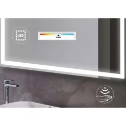 Specchio Led per Bagno Cecilia 100x70 cm