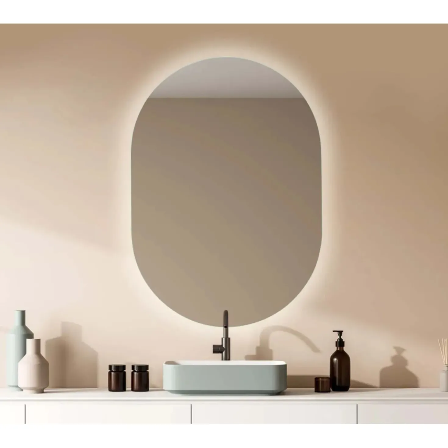 Specchio Led per Bagno Denise 60x85 cm