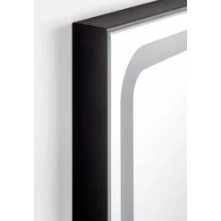 Specchio Led per Bagno Mia Dimmerabile 100x80 cm nero
