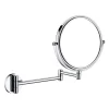 Specchio makeup con braccio di estensione 23,2x28,2 cm cromo