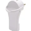 Spina piatta 10A brennenstuhl® montabile bianco