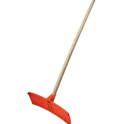 Spingineve colore rosso L 600 x H 193 mm con manico in legno