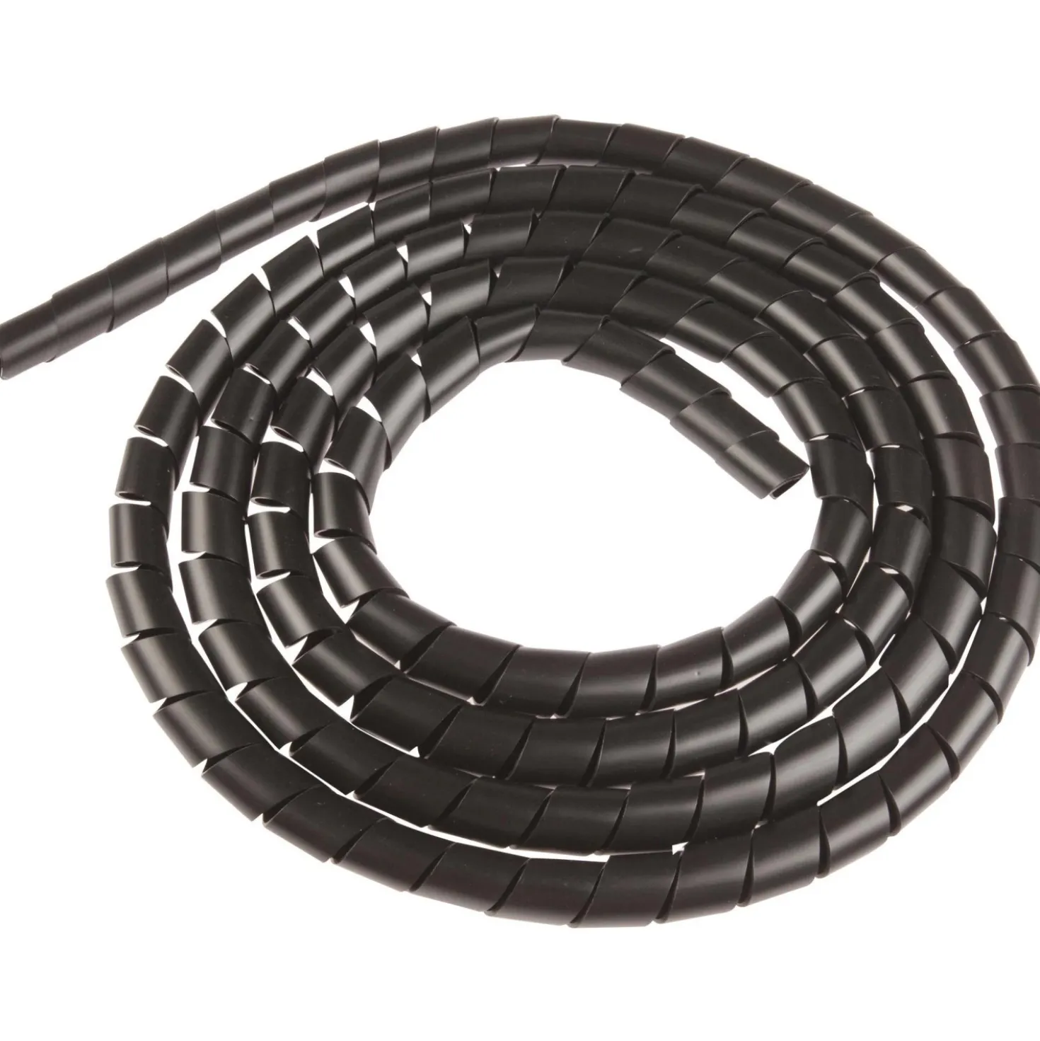 Spiralina raccoglicavo nero 2 m