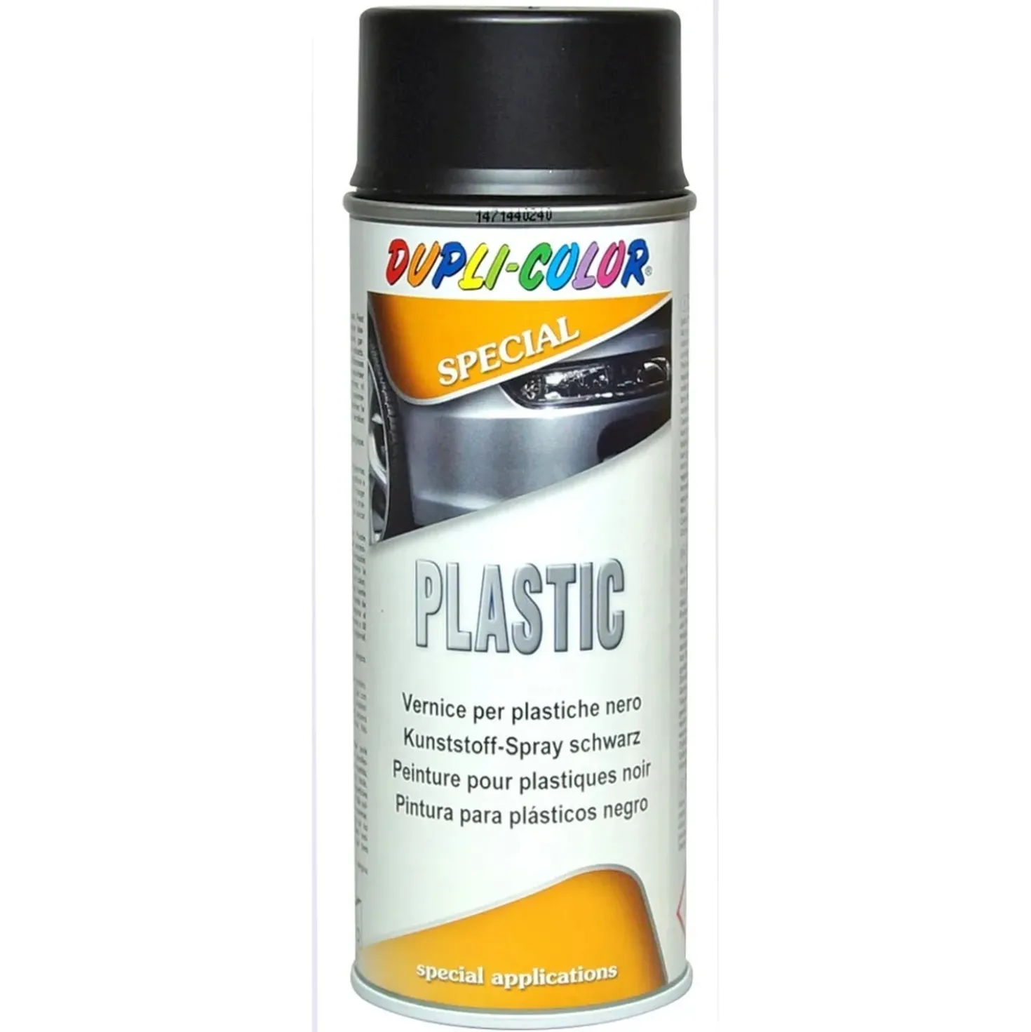 Spray plastic 400 ml nero
