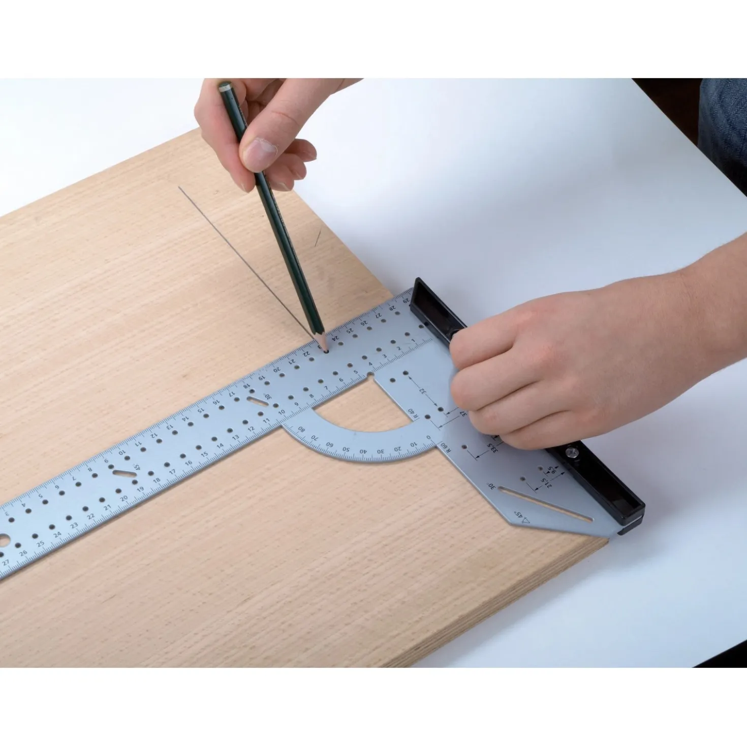 Squadra per falegname universale LUX-TOOLS Classic 280x500 mm