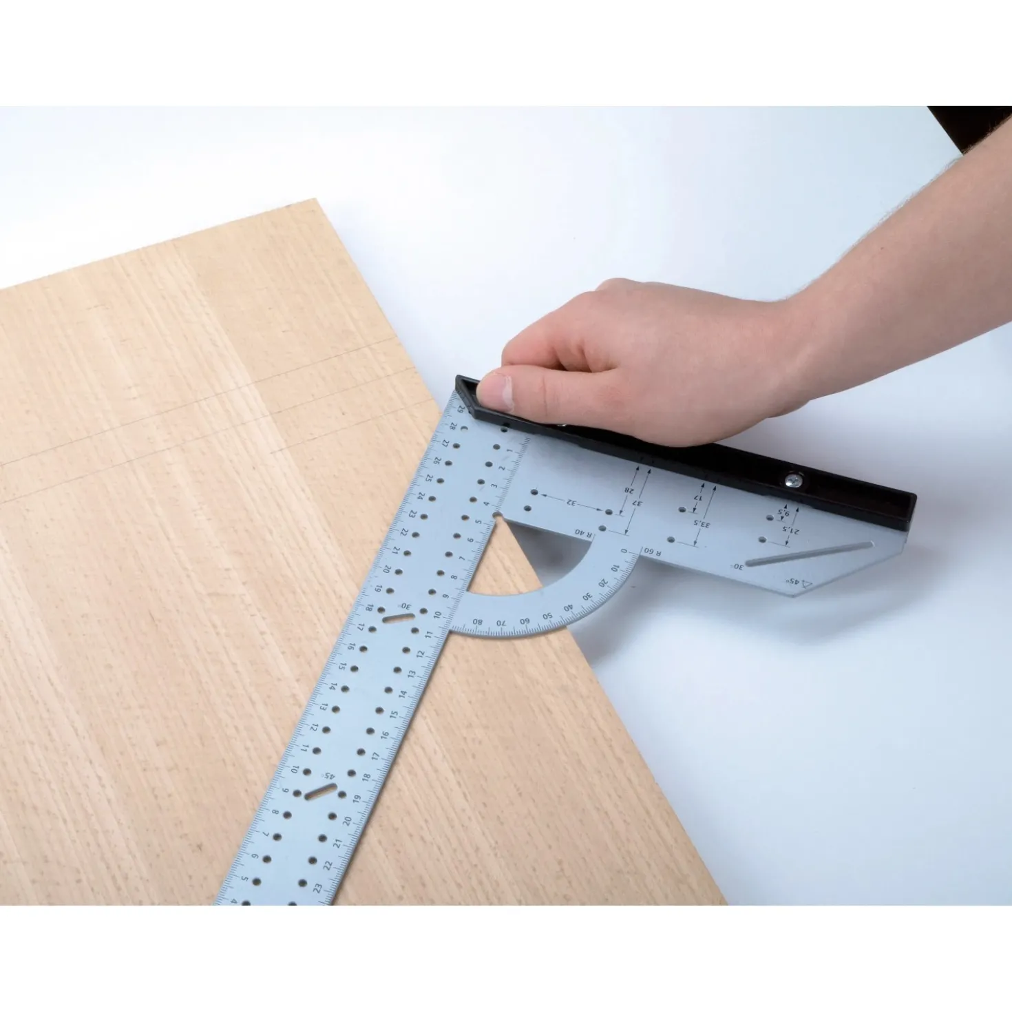 Squadra per falegname universale LUX-TOOLS Classic 280x500 mm