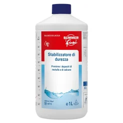 Stabilizzatore di durezza anti calcare e metalli piscine 1 lt