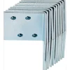 Staffa angolare acciaio zincato 40x40x40 mm 10 pz