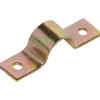 Staffa per tubo acciaio zincato 23x20 mm giallo