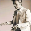 Stampa con cornice David Bowie nero 40x40 cm