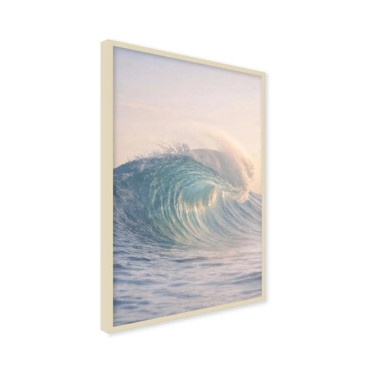Stampa incorniciata 50x70 cm blue wave