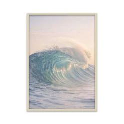 Stampa incorniciata 50x70 cm blue wave