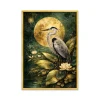 Stampa incorniciata 50x70 cm gold moon