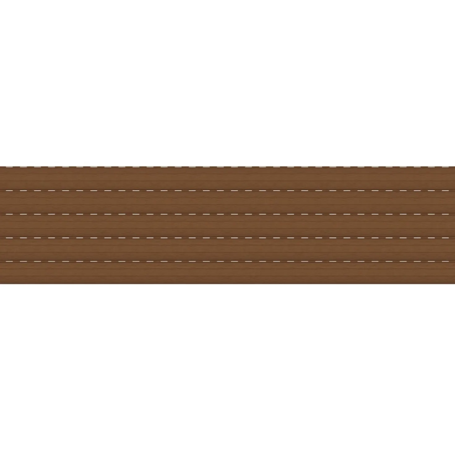 Stecche tapparella PVC Roma aggiuntive L 123 x H 27,5 cm effetto legno