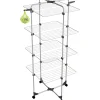 Stendino biancheria a torre con porta mollette Gimi Sharm 4 71x71x168,5 cm