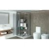 Stendino biancheria a torre Colombo Alpina 68x125x68 cm